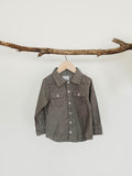 Charcoal Button-Up